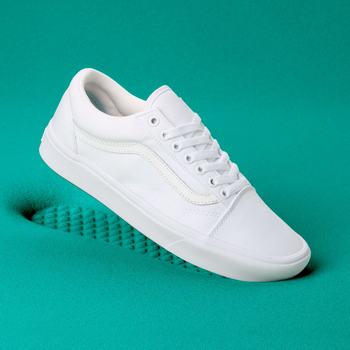 Vans Comfycush Old Skool - Miesten Tennarit - Valkoinen